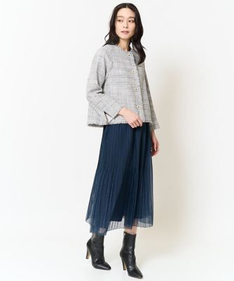 ［セットアップ対応］シャイニーツィードジャケット