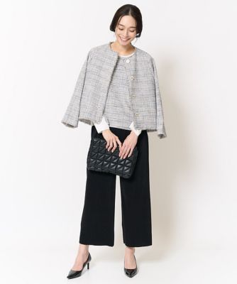 ［セットアップ対応］シャイニーツィードジャケット