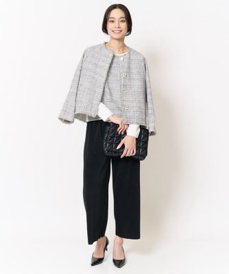 ［セットアップ対応］シャイニーツィードジャケット
