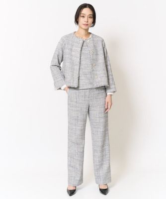 ［セットアップ対応］シャイニーツィードジャケット