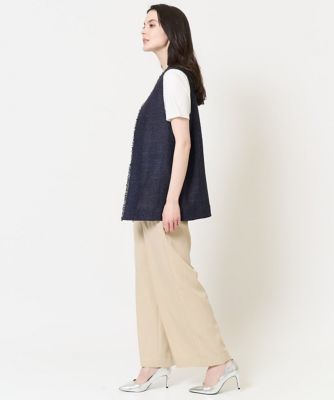 ミニフリンジデザインジレ