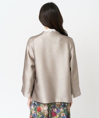 シャイニースタンドカラージャケット