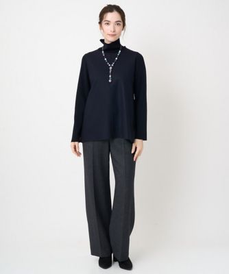 タートルネックジャージートップス | CHRISTIAN AUJARD (Women