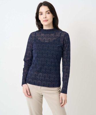 ＜CHRISTIAN AUJARD (Women)＞フロッキープリントカットソー