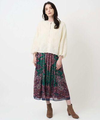 チュール刺繍羽織り | CHRISTIAN AUJARD (Women)/クリスチャン