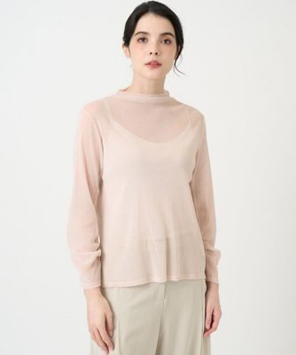 長袖ラメチュールカットソー | CHRISTIAN AUJARD (Women)/クリスチャン