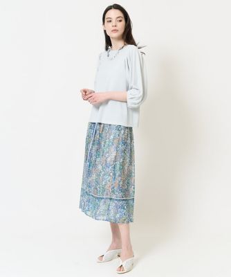 袖コンシャスカットソー