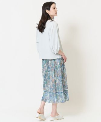 袖コンシャスカットソー