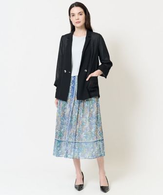 袖コンシャスカットソー