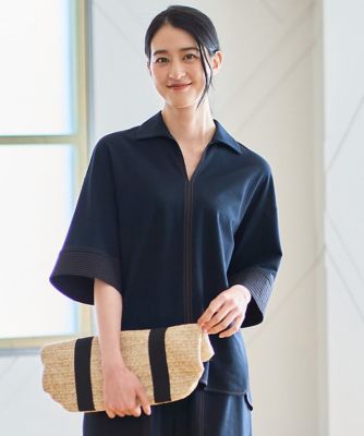 ＜CHRISTIAN AUJARD (Women)＞［セットアップ対応］ドライタッチジャージートップス