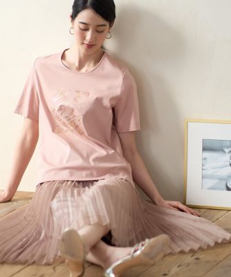 ＜CHRISTIAN AUJARD (Women)＞［接触冷感］ドライコットンカットソー