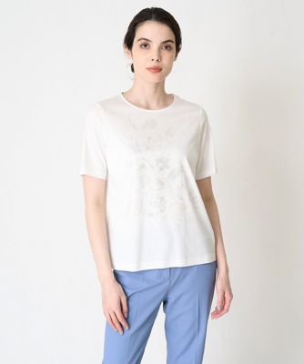 ＜CHRISTIAN AUJARD (Women)＞オリジナルプリントＴシャツ