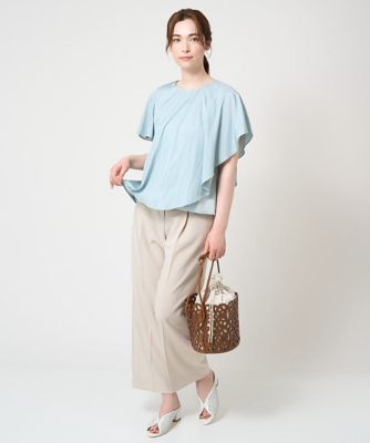 アシンメトリーデザイントップス