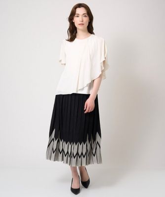 アシンメトリーデザイントップス