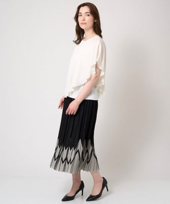 アシンメトリーデザイントップス