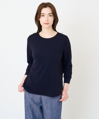 ［衿着脱可能］プルオーバーカットソー