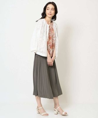 吸水速乾］プチフラワーペイズリープリントカットソー | CHRISTIAN