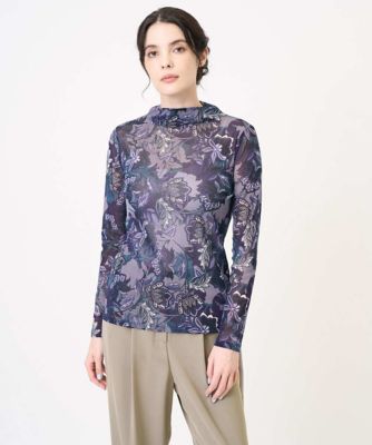 Share Spirit スケルトンプリント 長袖カットソー Share Spirit スケルトンプリント 長袖カットソー
