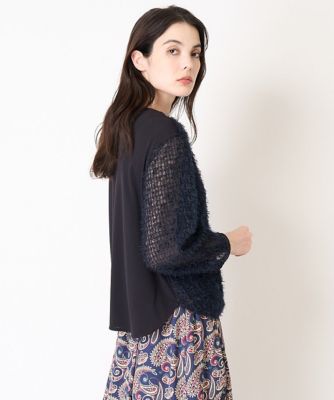 ［吸収速乾・ドライタッチ］フェザーチュールカットソー