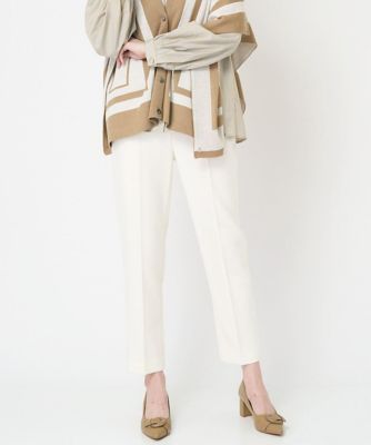 ＜CHRISTIAN AUJARD (Women)＞２ＷＡＹストレッチシンプルパンツ