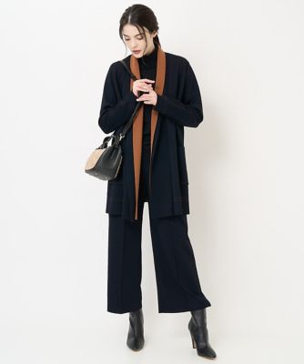 ウエストゴムニットパンツ