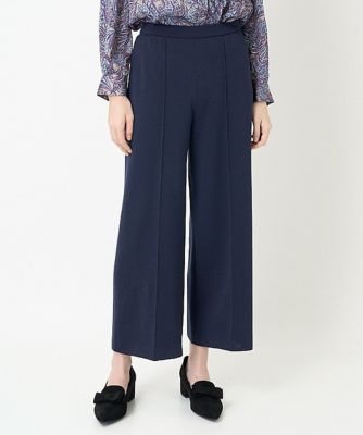ウエストゴムニットパンツ