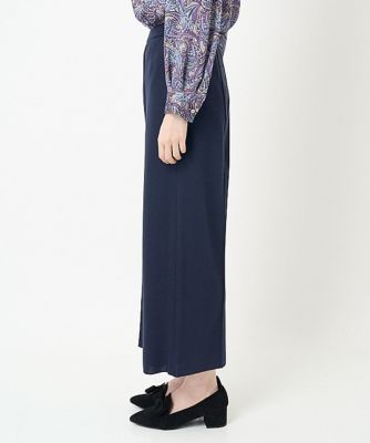 ウエストゴムニットパンツ