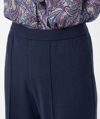 ウエストゴムニットパンツ