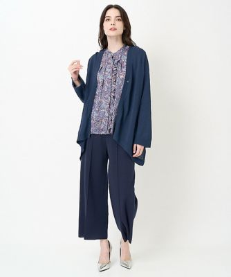 ウエストゴムニットパンツ
