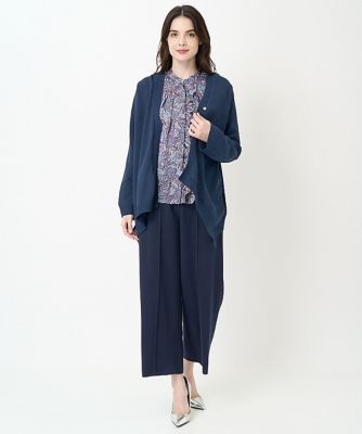 ウエストゴムニットパンツ