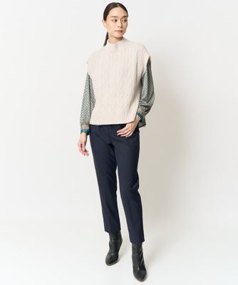 美シルエットシンプルパンツ