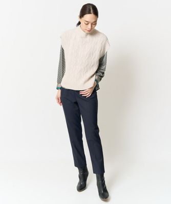 美シルエットシンプルパンツ