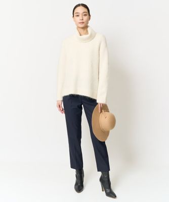 美シルエットシンプルパンツ