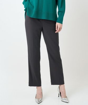 CHRISTIAN AUJARD (Women)/クリスチャン オジャール ベーシック美脚パンツ 93ダークグレー パンツ・ズボン【三越伊勢丹/公式】