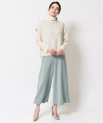 サイドプリーツパンツ