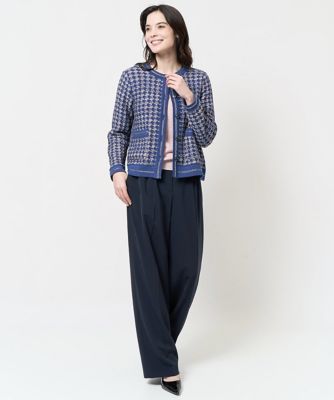 タック入りセミワイドパンツ