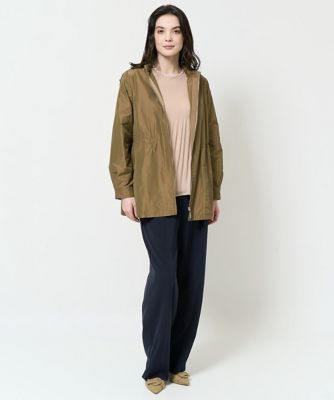 タック入りセミワイドパンツ