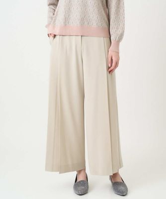 ＜CHRISTIAN AUJARD (Women)＞２ＷＡＹストレッチワイドパンツ