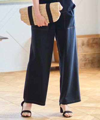 ＜CHRISTIAN AUJARD (Women)＞［セットアップ対応］ドライタッチジャージーパンツ