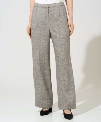 CHRISTIAN AUJARD (Women)/クリスチャン　オジャール ［セットアップ可能］ラスティックツイードパンツ