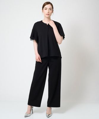 ［吸水速乾・セットアップ対応］シンプルストレートパンツ