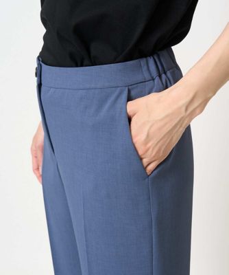 ［接触冷感・吸水速乾・紫外線防防止］美シルエットセミワイドパンツ
