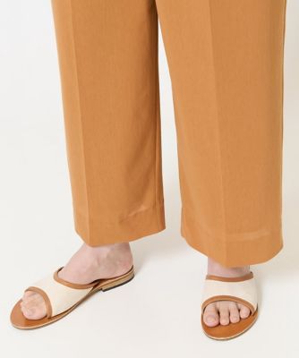 ［接触冷感／セットアップ対応］ウエストゴムリラックスパンツ