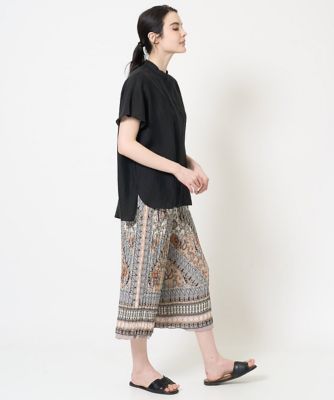 ［接触冷感・ドライタッチ］リバーシブルウエストゴムパンツ
