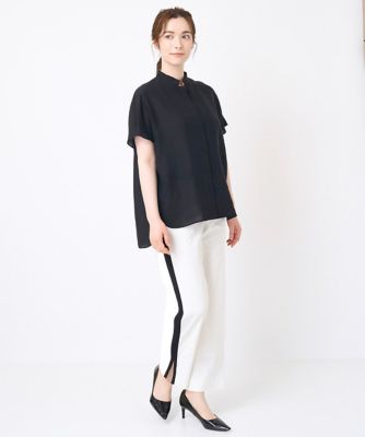 サイドラインストレートパンツ