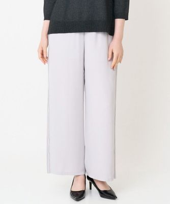 CHRISTIAN AUJARD (Women)/クリスチャン オジャール ウエストゴム仕様サイドデザインパンツ 91ライトグレー パンツ・ズボン【三越伊勢丹/公式】