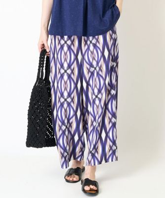 ウエストゴムプリントパンツ | CHRISTIAN AUJARD (Women)/クリスチャン