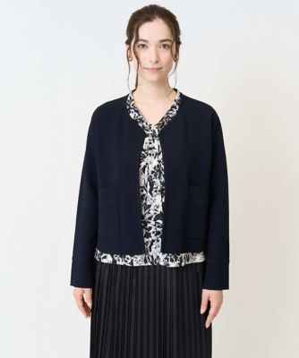 ＜CHRISTIAN AUJARD (Women)＞パイピングデザインカーディガン