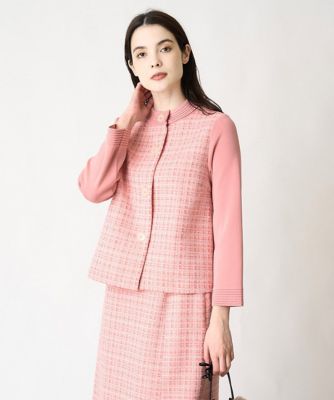 ＜CHRISTIAN AUJARD (Women)＞異素材コンビデザイン羽織り