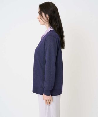 アンサンブル対応］長袖ラメカーディガン | CHRISTIAN AUJARD (Women